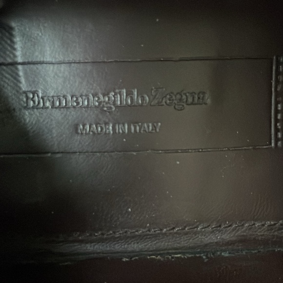 Very gently used Ermenegildo Zegna slip on dress shoes named Avenue Flex C$65. - Picture 4 of 8